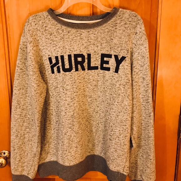 HURLEY Men’s Sweatshirt, Size L - Picture 2 of 4